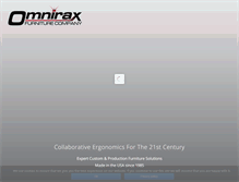 Tablet Screenshot of omnirax.com